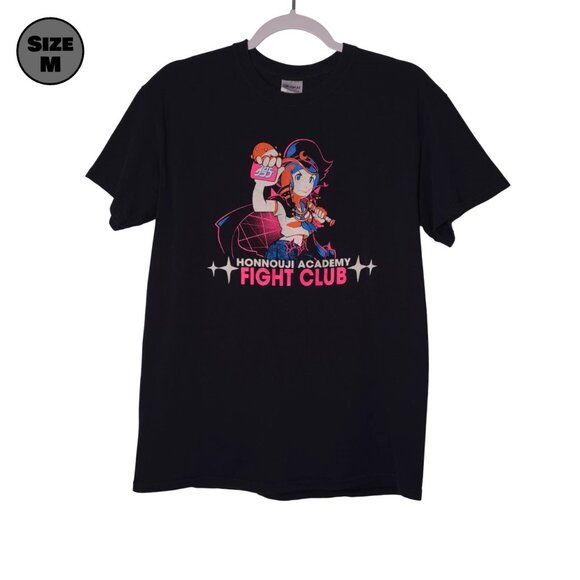 Honnouji Academy Fight Club USED Shirt (FADING, M, Kill la Kill, Honnōji) - Picture 1 of 7